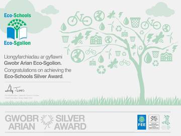 Eco Schools Silver Award Cert